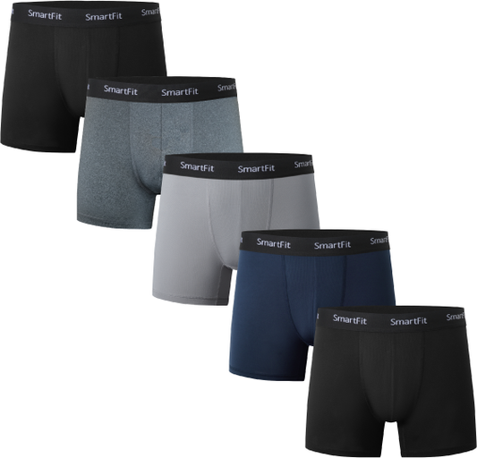 Men's 5 Pack Boxer Briefs